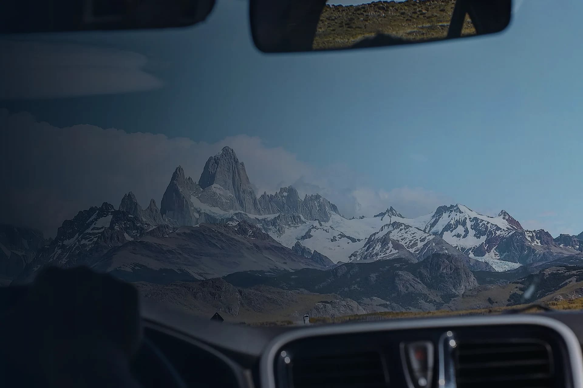 Campervan driving through Patagonia, Argentina — Argentina Campers